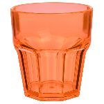 Олд Фэшн 250 мл. d=83 мм. h=90 мм. поликарбонат оранжевый MGProf /1/42/