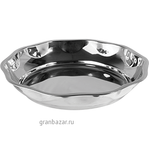 Блюдо/поднос д/морепродук.; сталь; D=425,H=65мм; металлич. ILSA 13850420IVV