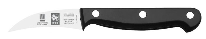 Нож для чистки овощей 60/170 мм, изогнутый TECHNIC Icel 271.8601.06