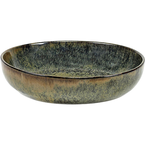 Салатник «Серфис»; керамика; D=16,H=4см; серо-голуб. Serax B5116204B