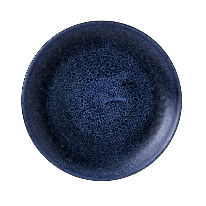 Тарелка мелкая без борта Stonecast Plume 260мм Ultramarine CHURCHILL PLULEV101