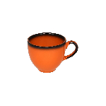 Чашка RAK Porcelain LEA Orange 200 мл (оранжевый цвет) LECLCU20OR