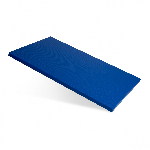 Доска разделочная 530х325х18 синяя пластик