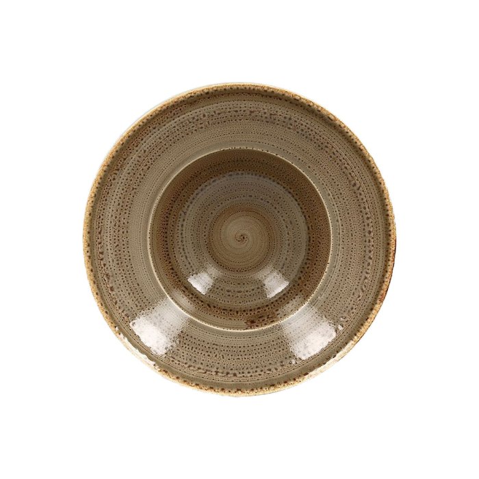 Глубокая тарелка RAK Porcelain Twirl Alga 320 мл, 230х80 мм TWCLXD23AL