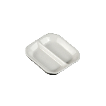 Блюдце для соуса «Chan Wave», 2 отделения "Classic"