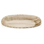 Тарелка Avanos Terra овальная 240х140 мм., плоская, фарфор, цвет коричневый, Gural Porcelain NBNEO24KY50TPK