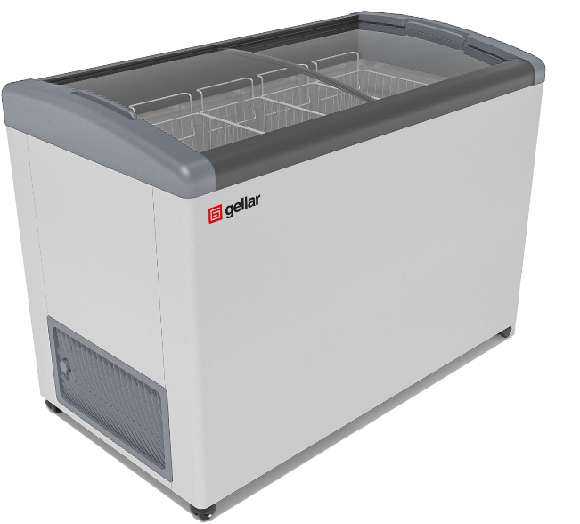 Ларь морозильный Frostor GELLAR FG 400 E (R134a) серый