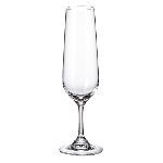 Бокал-флюте «Апус» стекло 200мл D=66 H=219 мм прозр. Crystal Bohemia 91L/1SI95/0/00000/200-664