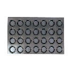 Противень для маффинов 600х400х34 антипригарное покрытие SANNENG SN9084