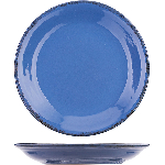 Блюдце «Синий крафт»; керамика; D=155мм; голуб. Борисовская Керамика КРФ00012584