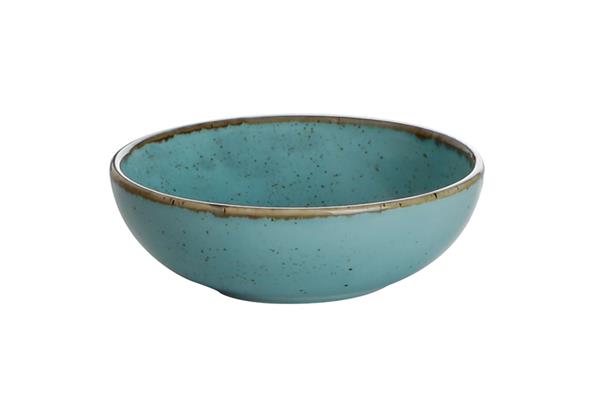 Салатник полуглубокий TURQUOISE фарфор, 95 мл, d 100 мм, h 33 мм, бирюзовый Seasons Porland 368109 бирюзовый