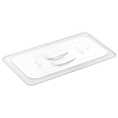 Крышка для гастроем. 1/3 поликарб. прозрачная Gastroplast /1/