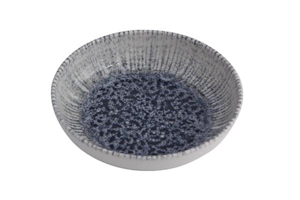 Салатник полуглубокий IRIS BLUE фарфор, d 170 мм, синий Porland 368117 IRIS BLUE