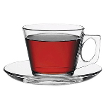 Пара чайная; стекло; 195мл; H=70 мм; прозр. Pasabahce 97302