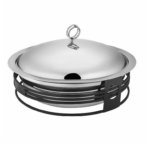 Блюдо для подачи с крышкой Fresh 12.24 1.3 л d 253 мм h150 мм нерж. P.L Proff Cuisine DCD 9259 SS
