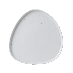 Тарелка треугольная мелкая CHEFS Walled с прямым бортом Chefs Plates 260мм h20мм White CHURCHILL WHWT271