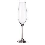 Бокал-флюте «Вирео» стекло 200мл D=70 H=241 мм прозр. Crystal Bohemia 91L/1SJ38/0/00000/200-664