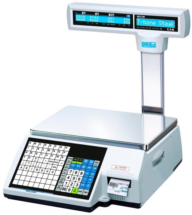 Весы торговые CAS CL5000J-30IP TCP-IP