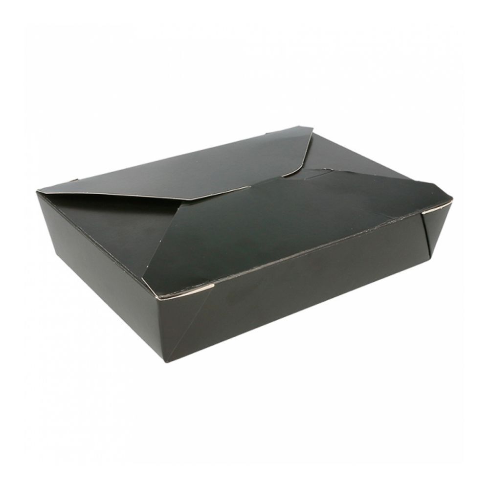 Ланч-бокс Black 1450 мл, 198х140х48 мм, 50 шт/уп, Garcia de Pou 131.58