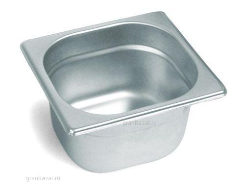 Гастроемкость 1/6 h=150 (1/6x6,0) нерж. MGSteel /36/ 116150MG