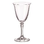 Бокал для вина «Бранта» стекло 250мл D=87 H=181 мм прозр. Crystal Bohemia 91L/1SC33/0/00000/250-669