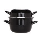 Кастрюля для мидий 0,85 л черная d 134/124 мм h150 мм P.L. Proff Cuisine 111.012