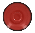 Блюдце Lea круглое D=130 мм., для арт. CLCU09, фарфор, красный RAK LECLSA13RD