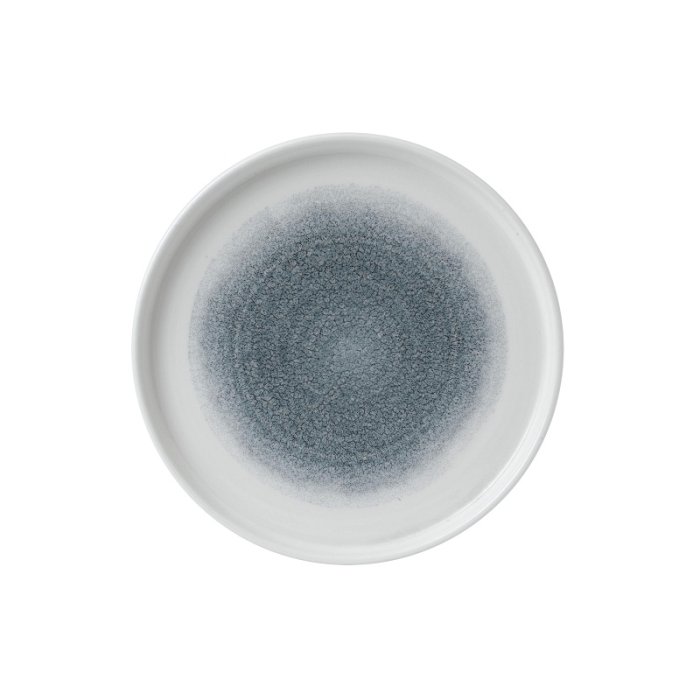 Тарелка мелкая CHEFS Walled с прямым бортом Studio Prints Raku d210мм h20мм Topaz Blue Churchill RKTBWP211