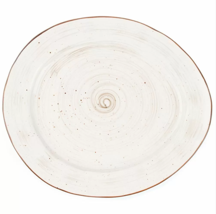 Тарелка White Fusion 265х225 мм фарфор P.L. Proff Cuisine