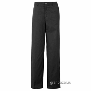 Брюки поварские,разм.46; черный Greiff 110.2900.010