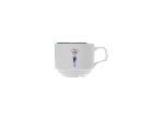 Чашка чайная Vaso Piccolo 200 мл, кант зеленый, Porland DS19