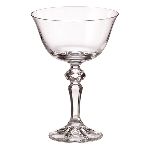 Шампанское-блюдце «Фалько» стекло 180мл D=105 H=152 мм прозр. Crystal Bohemia 91L/1S116/B/00000/180-669