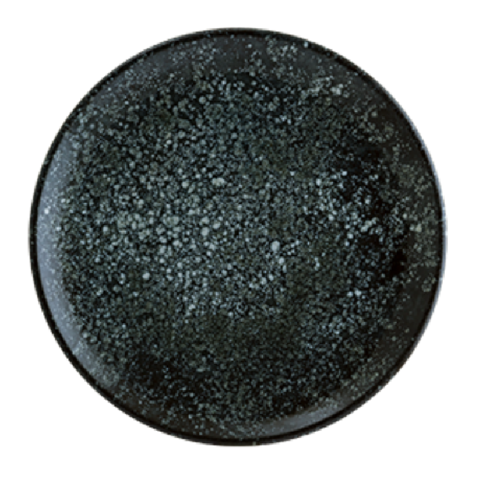 Тарелка плоская Cosmos Black 250 мм Bonna COSBL GRM 25 DZ