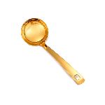 Ложка гарнирная для раздачи Square Tip 245 мм нерж. цвет золото PVD P.L. Proff Cuisine