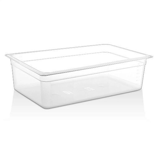 Гастроемкость 1/1 h=150 мм. 18 л. п/п прозрачная /1/6/ Gastroplast GNPP-11150