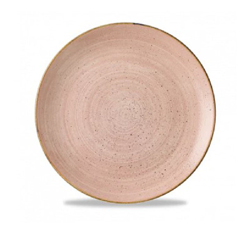 Тарелка мелкая 260 мм, без борта, Stonecast, цвет Terracotta Churchill SRTEEV101