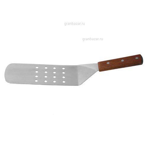Лопатка L=200 мм дерев. ручка, перфорир. MGSteel (26) 906W