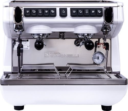 Кофемашина-автомат Nuova Simonelli Appia Life Compact 2Gr V 220V white+economizer+high groups