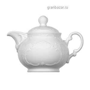 Чайник Mozart; фарфор; 350мл; белый Bauscher 57 4335
