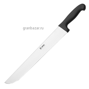Нож д/мяса; сталь нерж.,полипроп.; L=36см; металлич.,черный MATFER 90806