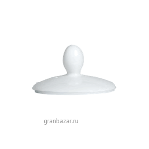 Крышка д/кофейника «Спайро»; фарфор; D=5.5,H=65см; белый Steelite 9032 C729