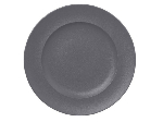 Тарелка NeoFusion Stone круглая D=330 мм., плоская, фарфор, серый, RAK NFCLFP33GY