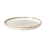 Тарелка мелкая с прямым бортом Chefs Plates Stonecast d260мм h20мм Barley White Churchill SWHSWP261
