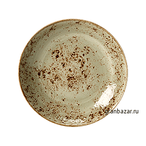 Салатник «Крафт»; фарфор; 650мл; D=20.5,H=4см; зелен. Steelite 1131 0570