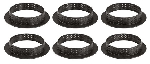 Форма силиконовая Тарт Ринг (6шт. d67мм h15мм) +кольцо (6шт. d80мм h20мм) Silikomart TARTE80