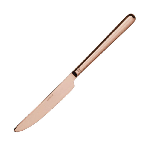 Нож столовый «Линеа»; сталь нерж.; L=236 мм; медный Sambonet 52713C11