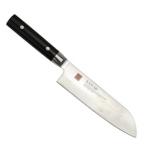 Нож кухонный ”Сантоку” «Касуми» сталь, дерево; H=20,L=302/190,B=45мм; металлич.,черный Kasumi 84018