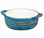 Чашка для супа Texture Dark Blue Lines 145 мм, h 55 мм, 580 мл, P.L. Proff Cuisine