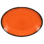 Блюдо овальное RAK Porcelain LEA Orange 320 мм (оранжевый цвет) LENNOP32OR