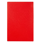 Разделочная доска полиэтилен, 600х400x20 мм, цвет красный Gastrorag CB6040RD